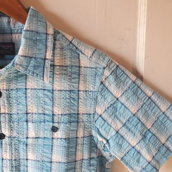 😊PATAGONIA Short Sleeve Button Down Shirt - Picture 3 of 8